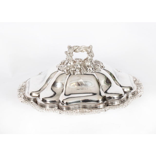 Antique English Sheffield Entree Dishes, 18th Century, Set of 2 For Sale - Image 4 of 18