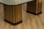 Mastercraft Hollywood Regency Brass and Glass Pedestal Dining Table For Sale - Image 10 of 18