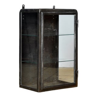 Iron Medicine Cabinet, 1930s For Sale