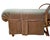 Vintage Adirondack Bent Willow, Velvet Mohair-Upholstered Chaise Lounge For Sale - Image 9 of 10