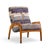 Craft Associates Adrian Pearsall for Craft Associates Mid Century Walnut Lounge Chairs - Pair For Sale - Image 4 of 12