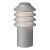 Bysted Garden Short' Outdoor Bollard Light for Louis Poulsen in Aluminum For Sale