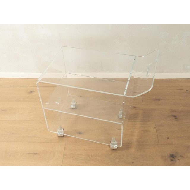 Acrylic Side Table, 1960s For Sale - Image 4 of 9