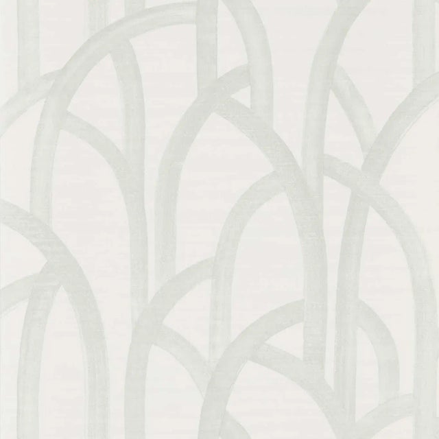 Harlequin Meso Wallpaper in Dove - a Sample For Sale
