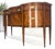 Baker Crotch Mahogany Serpentine Front Federal Sideboard Credenza Cabinet For Sale - Image 10 of 11