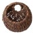 Vintage Wicker Wall Basket For Sale