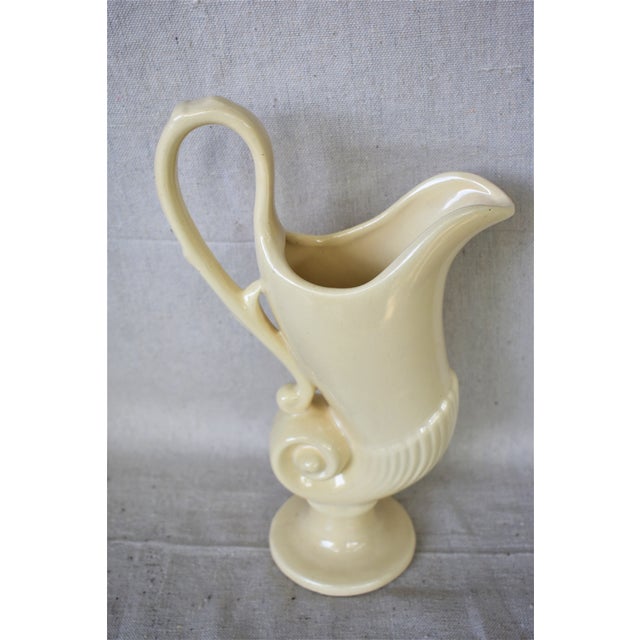 Vintage USA Pottery Pitcher Chairish