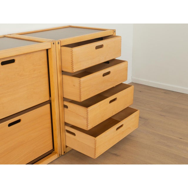 Wood Chest of Drawers from Flötotto, 1970s, Set of 4 For Sale - Image 7 of 13