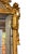 Late 18th Century Louis XVI Period Gilt Wood and Polychrome Provincial Mirror For Sale - Image 5 of 9