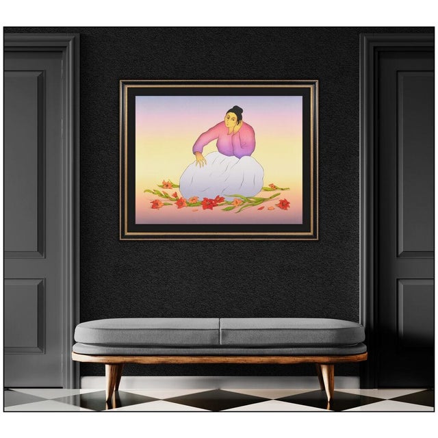 Message us to inquire about custom framing options! (Included for free with every purchase) The artwork here, "Wild...