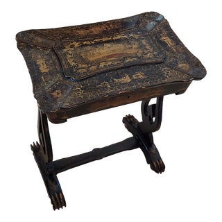 Late 18th Century Imported Chinese Lacquer Writing Desk For Sale