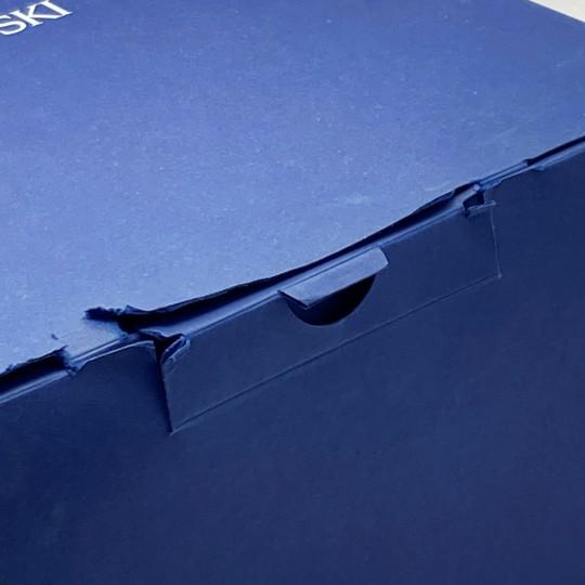 Swarovski Crystal Sculpture “Paradise Birds” Large “Macaw” Chrome Accent and Wooden Stand (#685824 With Inner Box, Outer Sleeve, Coa) For Sale - Image 17 of 18