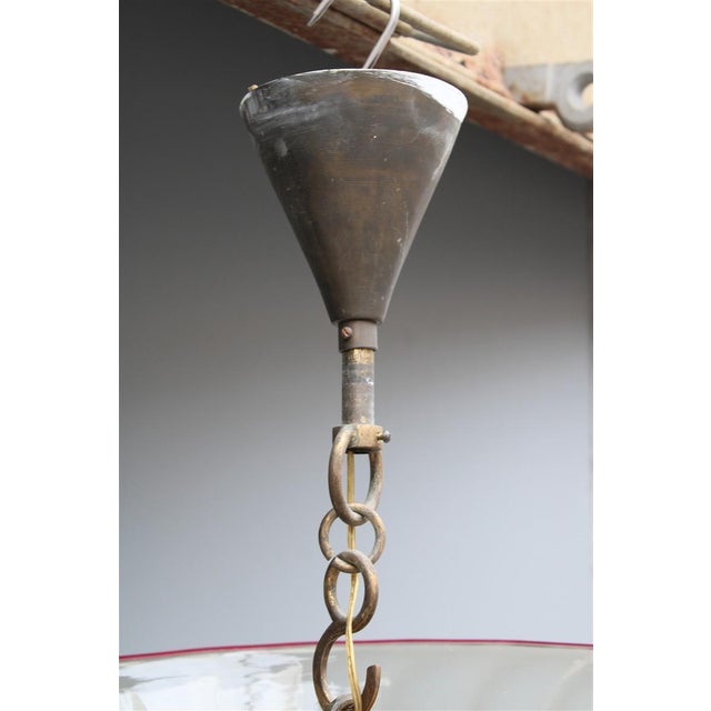 Art Deco Lantern in Murano Glass from Venini Cappellin, 1930s For Sale - Image 18 of 18