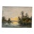 Early 20th Century Frank Henry Mason Signed Digne France Aug 24 River Landscape Watercolor For Sale