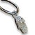 Art Deco 17th Century Small Hamsa Pave Pendant in White Gold For Sale - Image 3 of 3