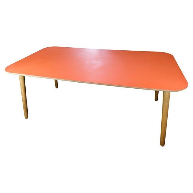 Dining Table in Laminate Oak by Karsten Lauritsen, 2000 For Sale - Image 12 of 12
