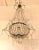 Early 20th Century French Iron and Crystal Chandelier For Sale - Image 11 of 12