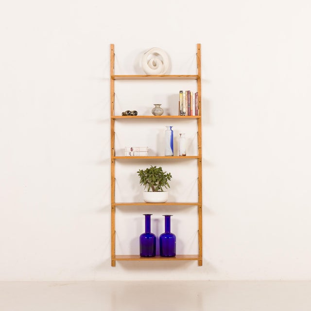 Mid-Century Modern Mid-Century Modern Danish Oak Shelving Unit by Poul Cadovius, 1970s For Sale - Image 3 of 10