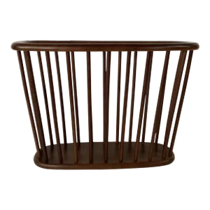 Mid 20th Century Magazine Rack in the Manner of Arthur Umanoff