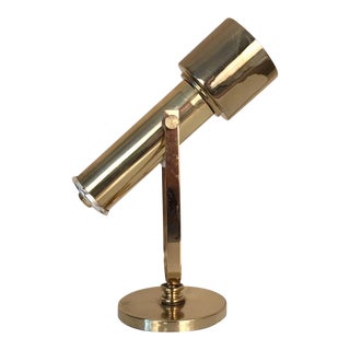 Reed & Barton Solid Brass Uplight For Sale
