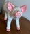 Mid 20th Century Mid-Century Vintage French Butcher Style Pig Crackle Design Ceramic Sculpture After Townsend For Sale - Image 5 of 5