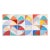 2026, Colorful Ball of Wool Modern Bauhaus Painting - Set of 3 For Sale