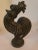 1970s Vintage Farmhouse Cast Iron Black Rooster For Sale - Image 5 of 7