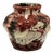Awaji Pottery Manipulated Jar With Crawling Lava Glaze For Sale