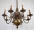 Antique 19th Century Dutch Bronze Chandelier with Eight Arms For Sale - Image 9 of 9