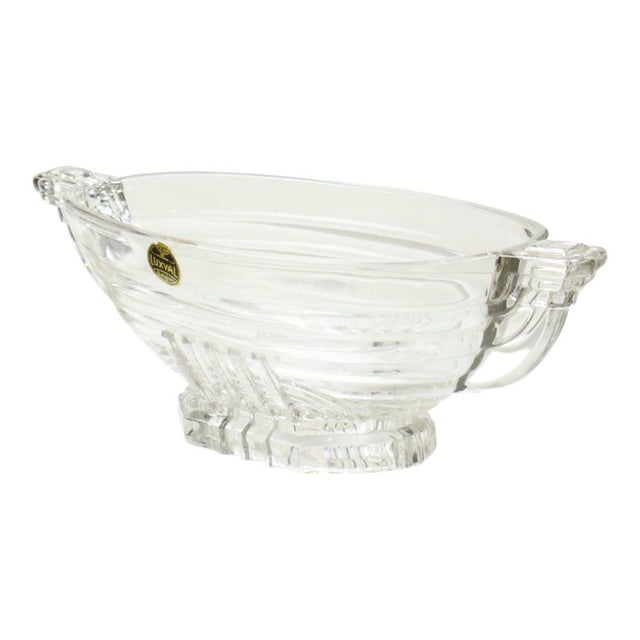 Art Deco Marcelle Fruit Bowl from Val Saint Lambert, 1935 For Sale - Image 4 of 13