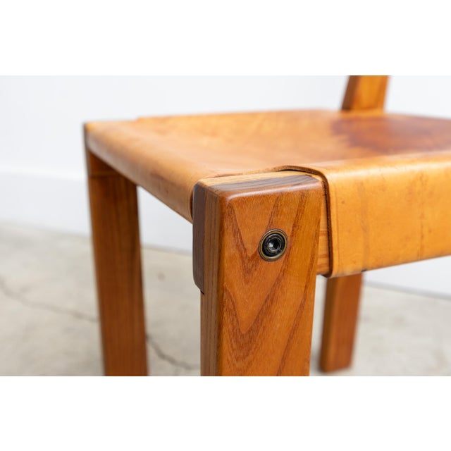 Pierre Chapo S24 Chairs Set of 6 From France 1960 For Sale - Image 6 of 9