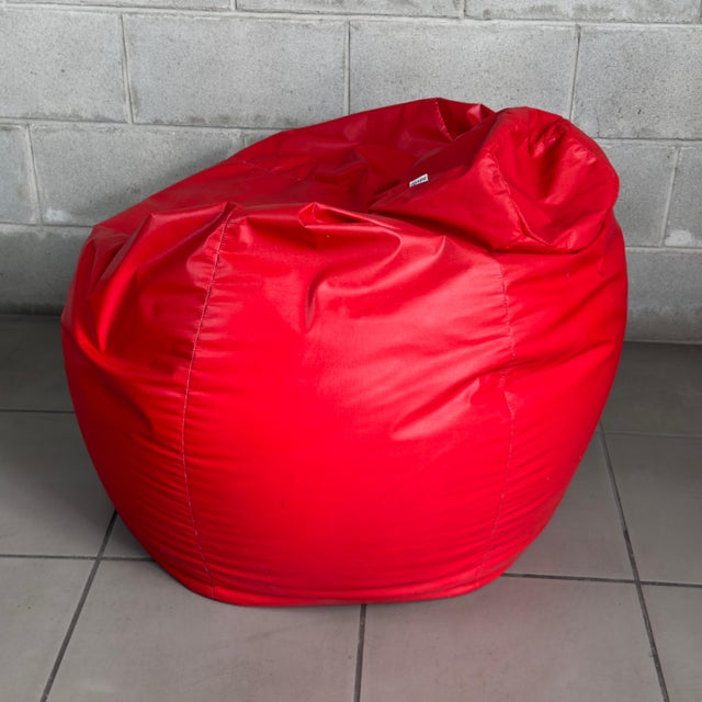 Modern Modern Bean Bag Pouf by Gatti Paolini Teodoro for Zanotta,1970s For Sale - Image 3 of 11