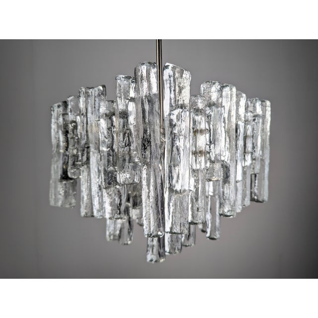 Ice Crystal Lamp by Kalmar for J.T. Kalmar, 1970s For Sale - Image 11 of 12