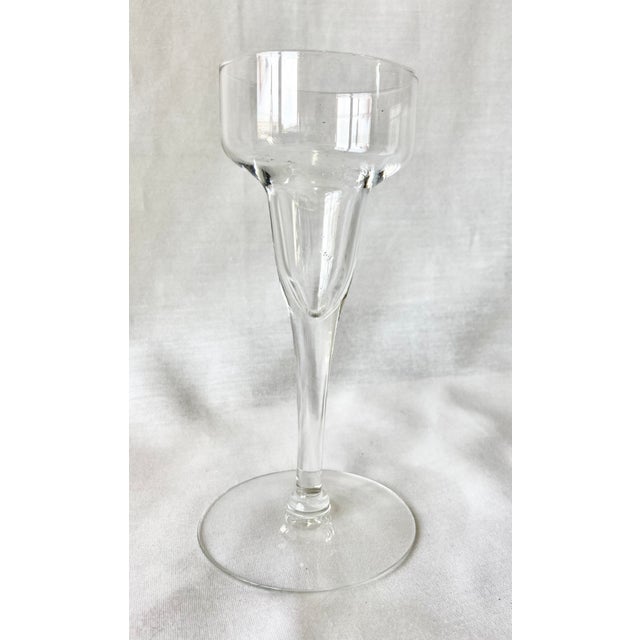 Princess House Hurricane Globe Crystal Candle Holders, a Pair Chairish