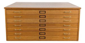 Vintage Architect's Drawing Cabinet