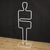 White Metal Valet Stand, 1970s For Sale - Image 8 of 14