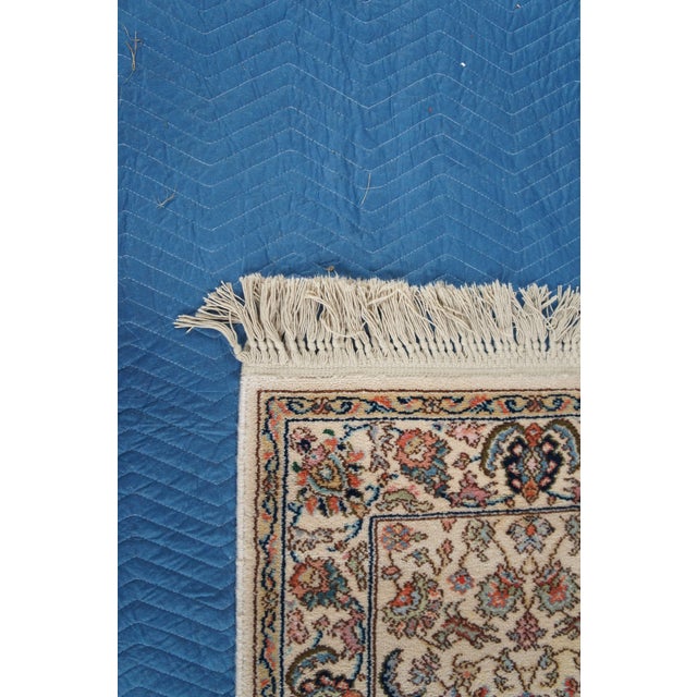 Karastan 100% Wool Oriental Floral Palmette Animal 738 Area Rug Mat 4' X 2' For Sale - Image 6 of 14