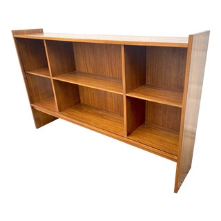 Mid Century Mahogany Display Shelf Hutch For Sale