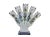 Delft Vintage Portuguese Vase Hand-Painted Tulipiere For Sale - Image 4 of 9