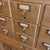 Mid-Century Modern 1960s 15 Drawer Library Card Catalog Cabinet For Sale - Image 3 of 11