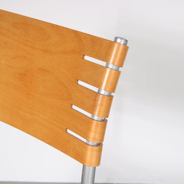 Vintage Dining Chairs by Ruud Jan Kokke for Harvink, 1980s, Set of 4 For Sale - Image 10 of 15