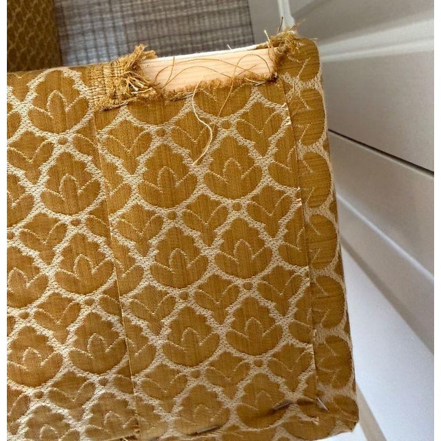 Pair of Custom Scalamandré Window Treatments For Sale - Image 11 of 12