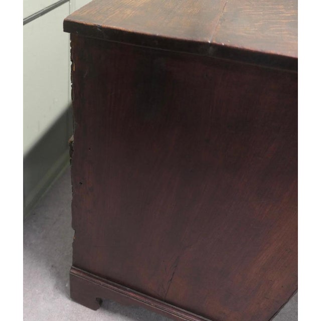 Wood Bachelors Chest of Drawers and Supper Table, 1850s For Sale - Image 7 of 8