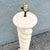 Postmodern Michael Taylor Style Ceramic Swirl Floor Lamp For Sale - Image 4 of 8