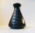Vintage Danish Black Geometric Pottery Vase from Langeland, 1970s For Sale - Image 6 of 6