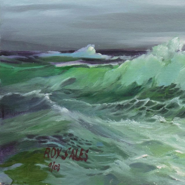 Signed lower left, 'Roy Sales' for Roy Rose Sales (American, 20th century) and dated September, 2003. Additionally...