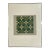 Vintage Green Geometric Tile Design Serigraph For Sale In West Palm - Image 6 of 12