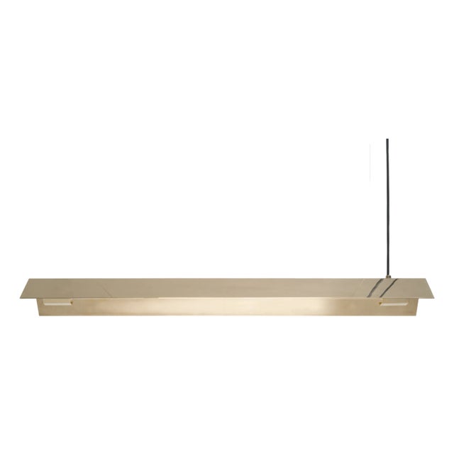 Large Misalliance Brass Suspended Light by Lexavala For Sale