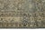 Antique Malayer Style Rug With Muted Slate, Charcoal, and Ivory Botanical Motif For Sale - Image 9 of 12