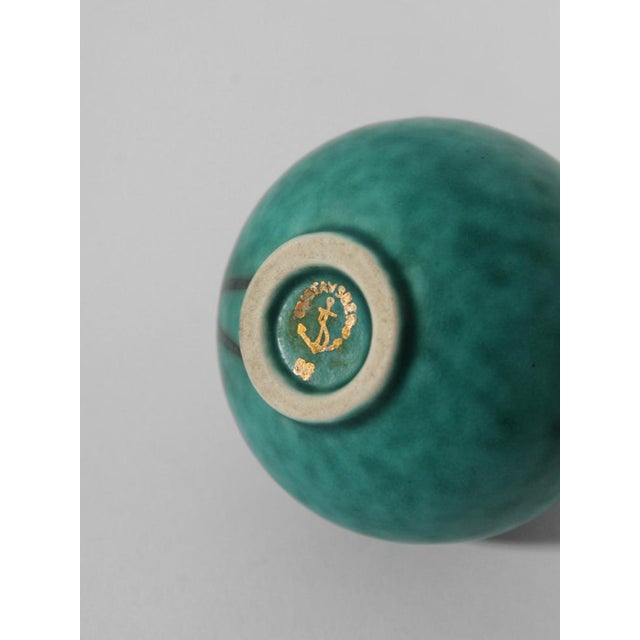 Argenta Lily of the Valley Miniature Vase by Wilhelm Kåge for Gustavsberg, 1930s, in Flawless conditions. Designed 1920 to...